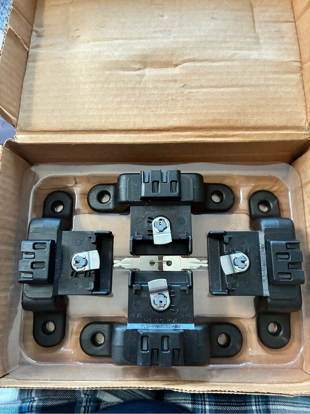 Ford BoxLink Tie Down Cleats designed for truck beds. Fits years 2015-2022+
